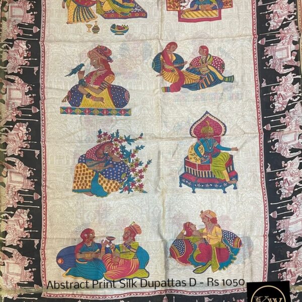 KW Dupatta Silk (D)