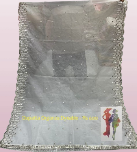 KW Dupatta Organza Diable (1)