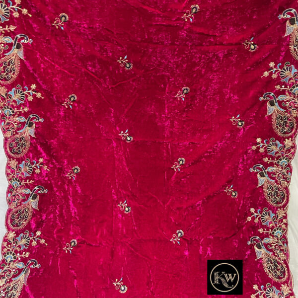 KW Dupatta Velvet (9)
