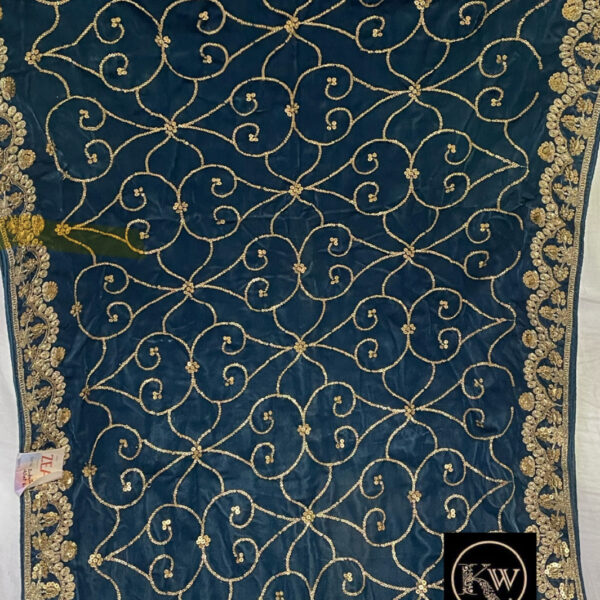 KW Dupatta Velvet Emb (7)